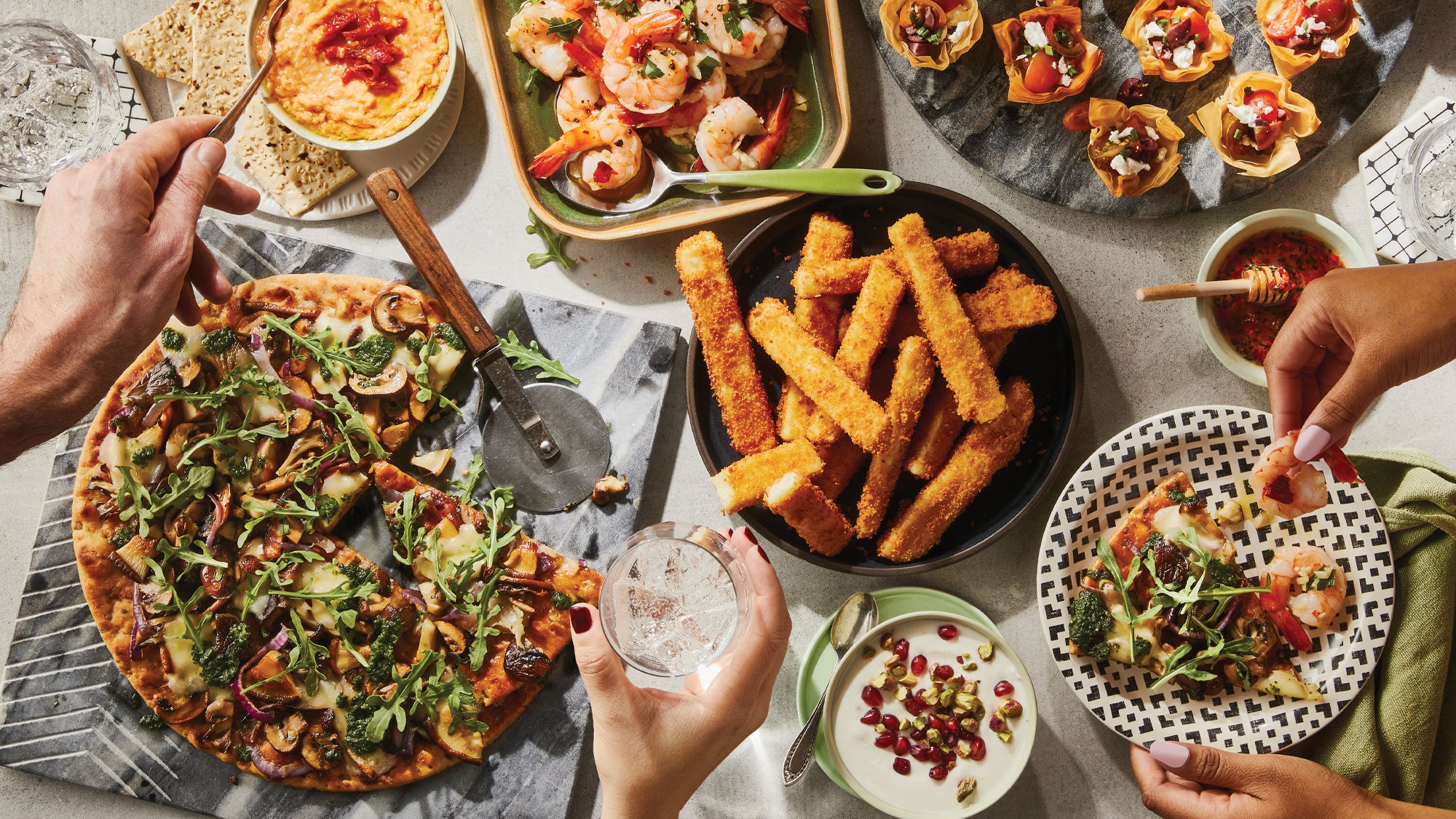 Let's Get Mezze! A Mediterranean Spread for Entertaining - Clean