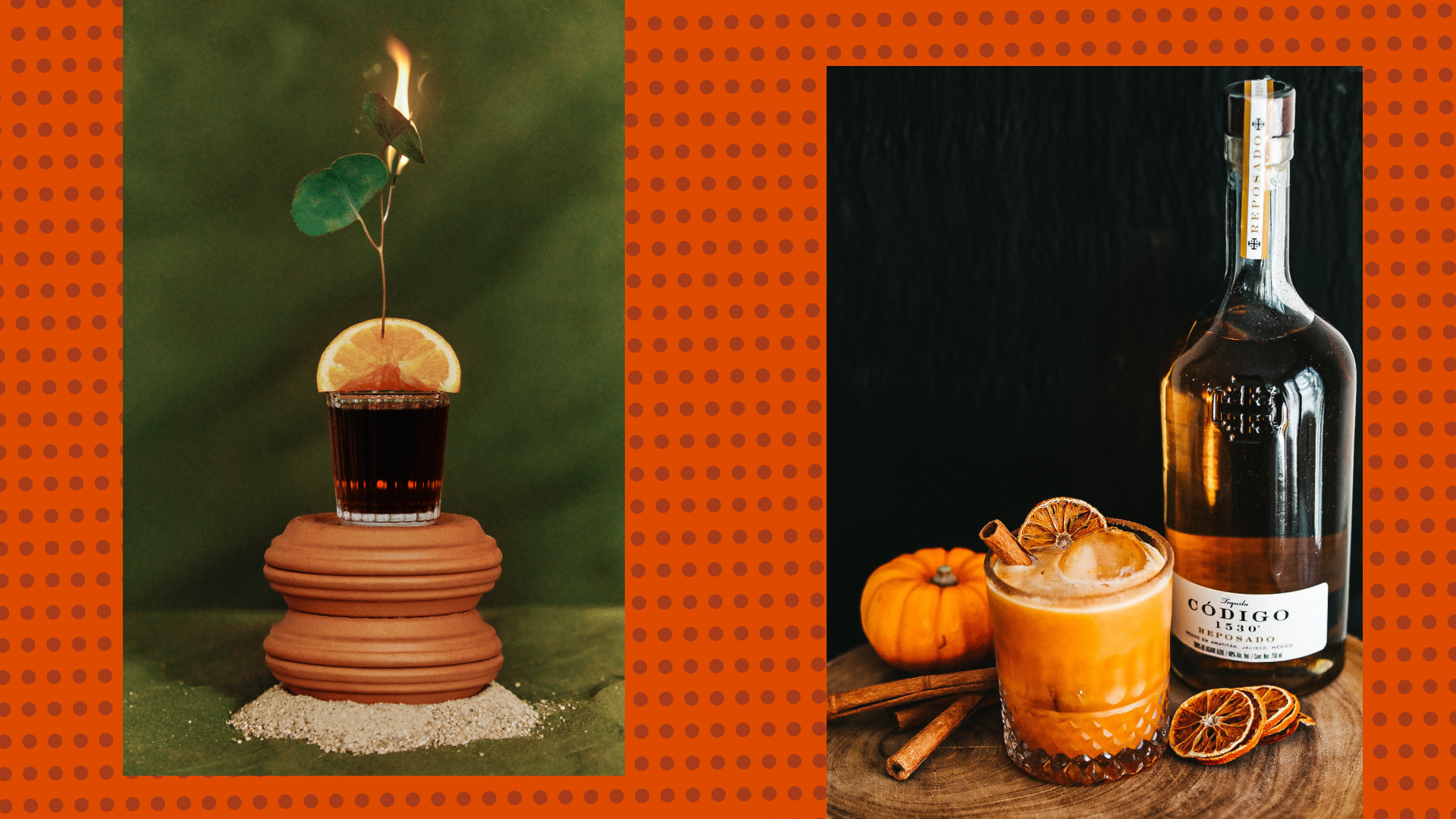 fall cocktail recipes with tequila and mezcal