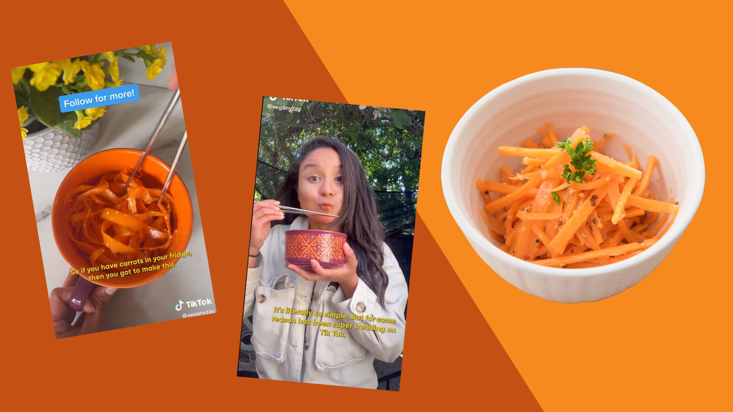 carrot salad tiktok