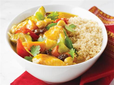 30LowCalMeals8 Couscous with Seven Vegetables recipe