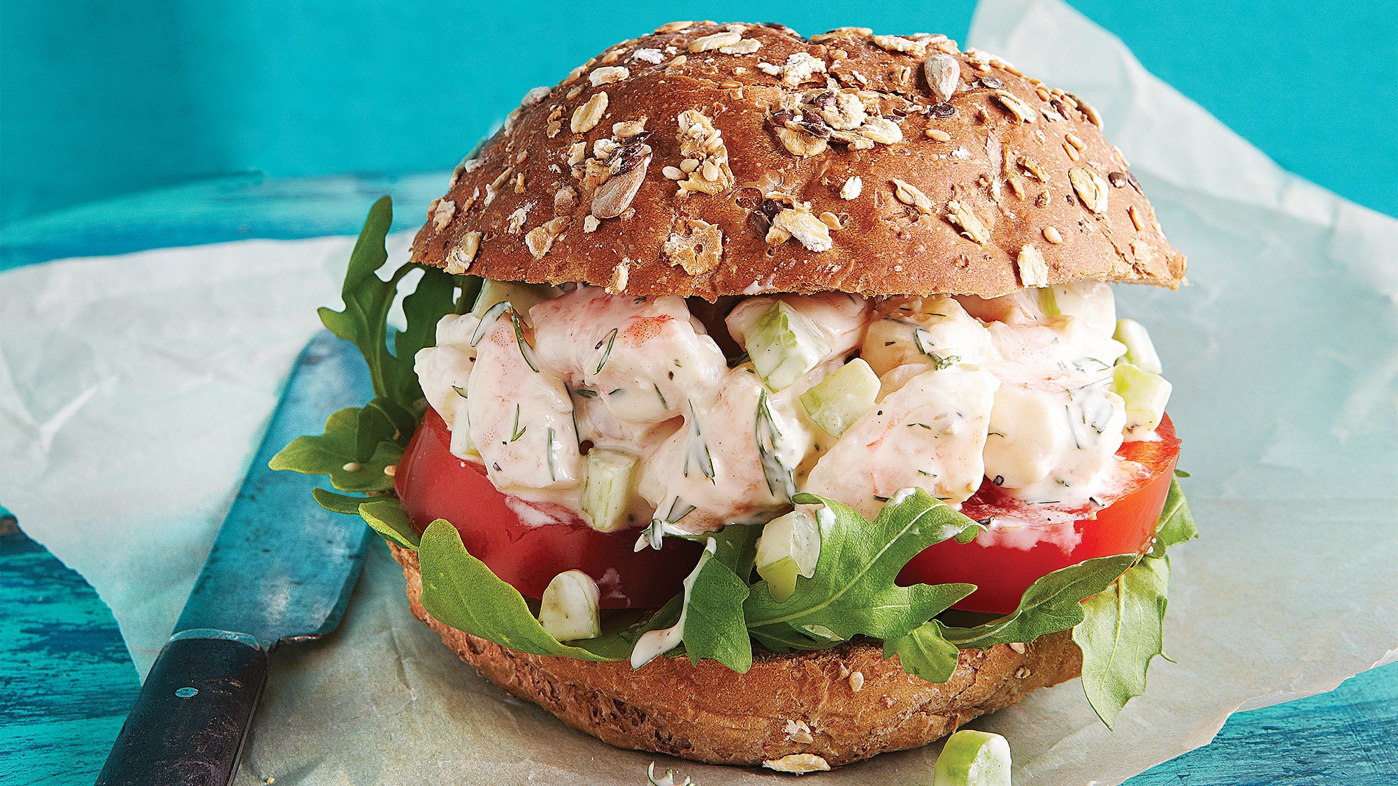 Shrimp Salad Sandwich | Clean Lunch Recipes