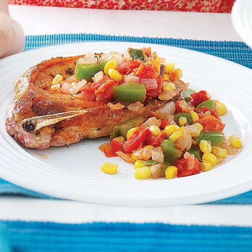 smokeyporkchops_article Healthy Pork Chops Recipe