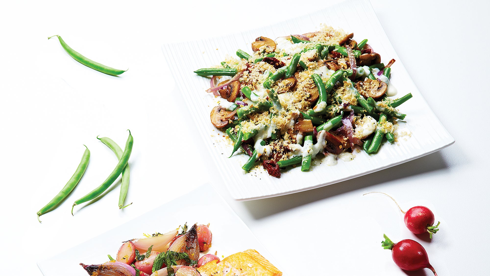Summery Green Bean Casserole-image