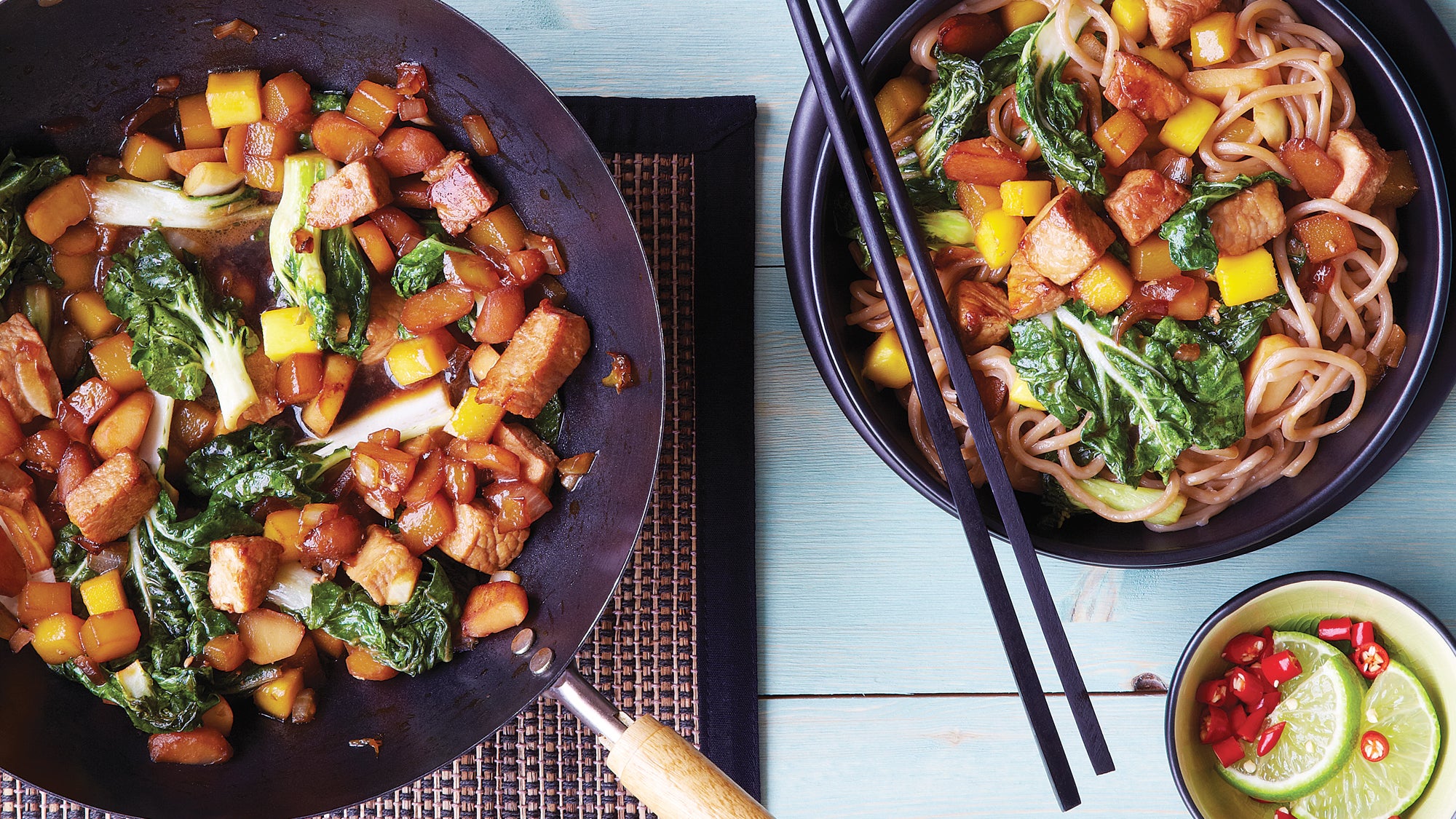 Teriyaki Mango Pork-image