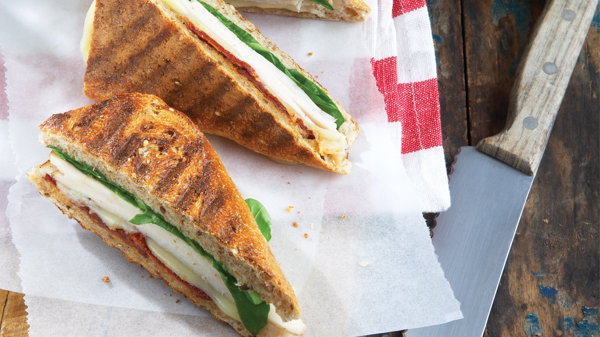 Turkey paninis