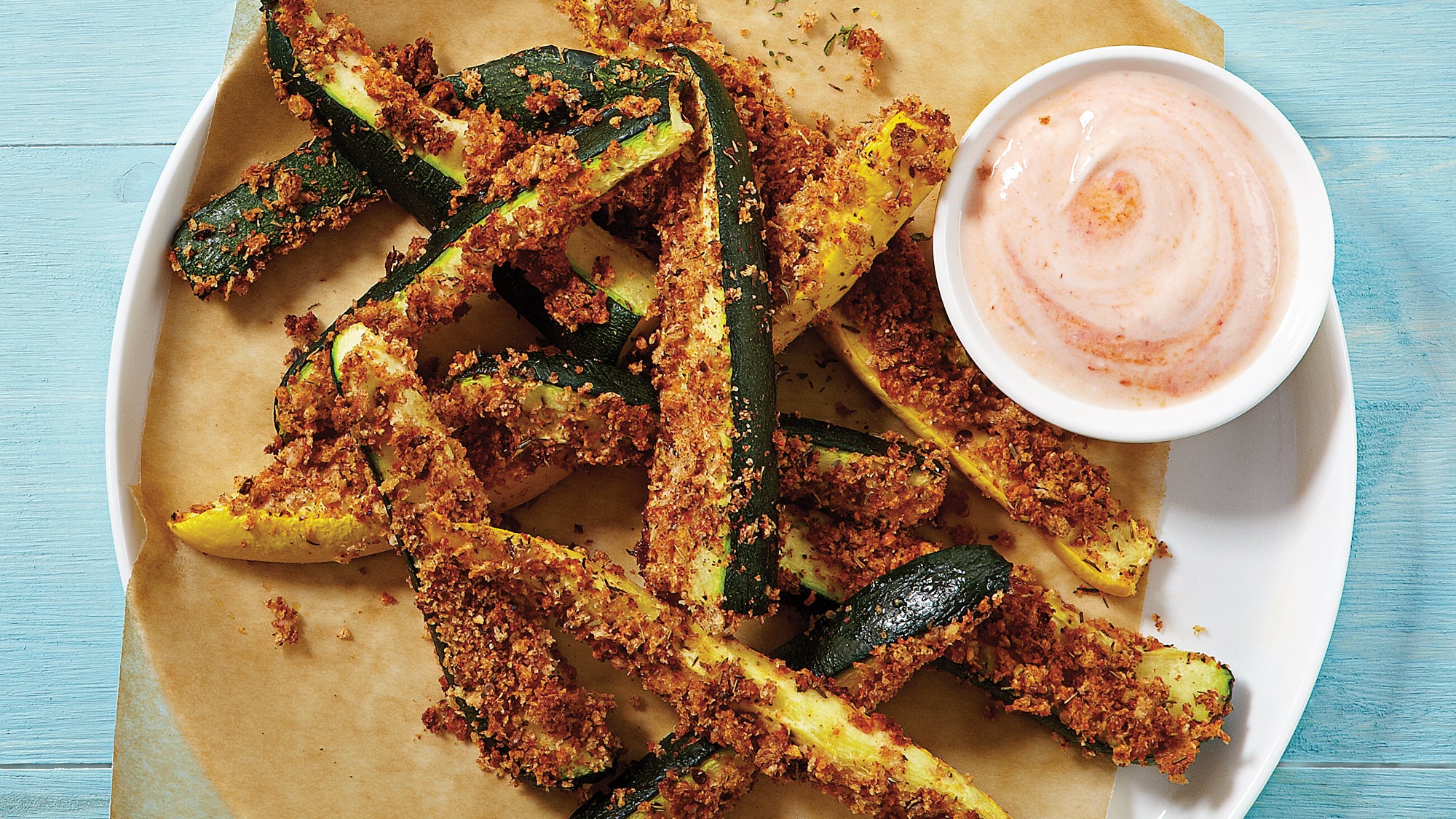 Oven-Fried Squash Spears Oven-Fried Squash Spears
