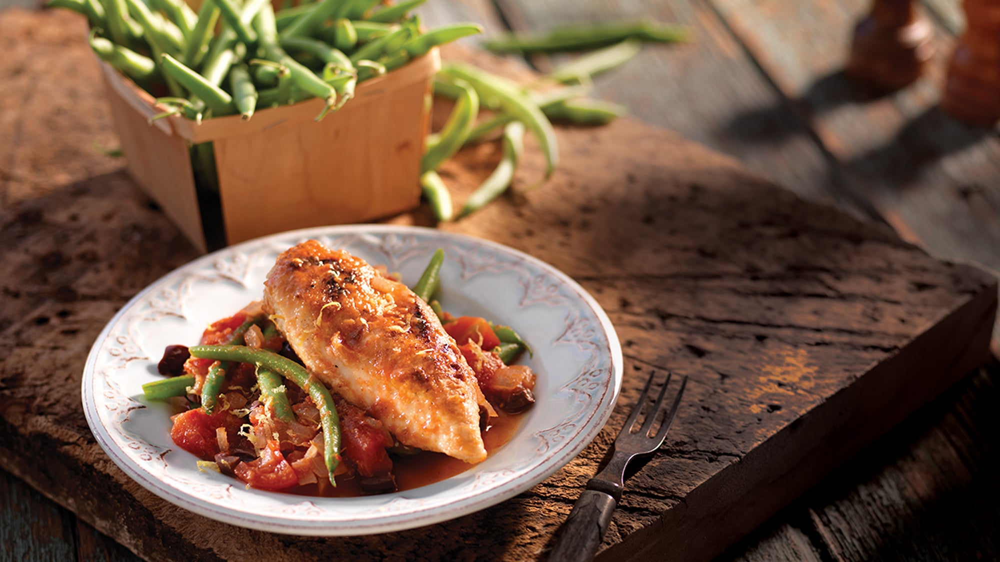 Braised Chicken & Vegetables Recipe