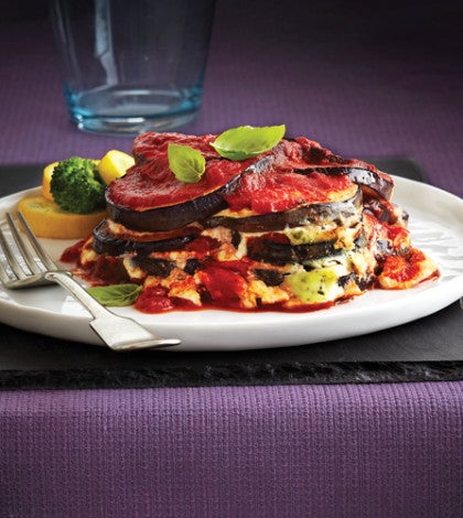 Cheesy Italian Eggplant Casserole image Cheesy Italian Eggplant Casserole recipe
