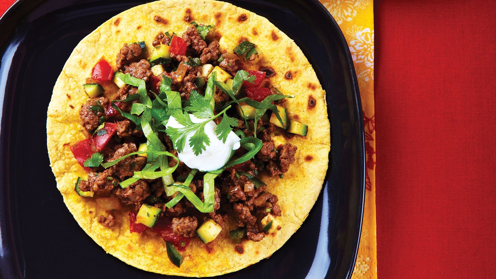 Sloppy OpenFaced Tacos Recipe Slow Cooker Recipes