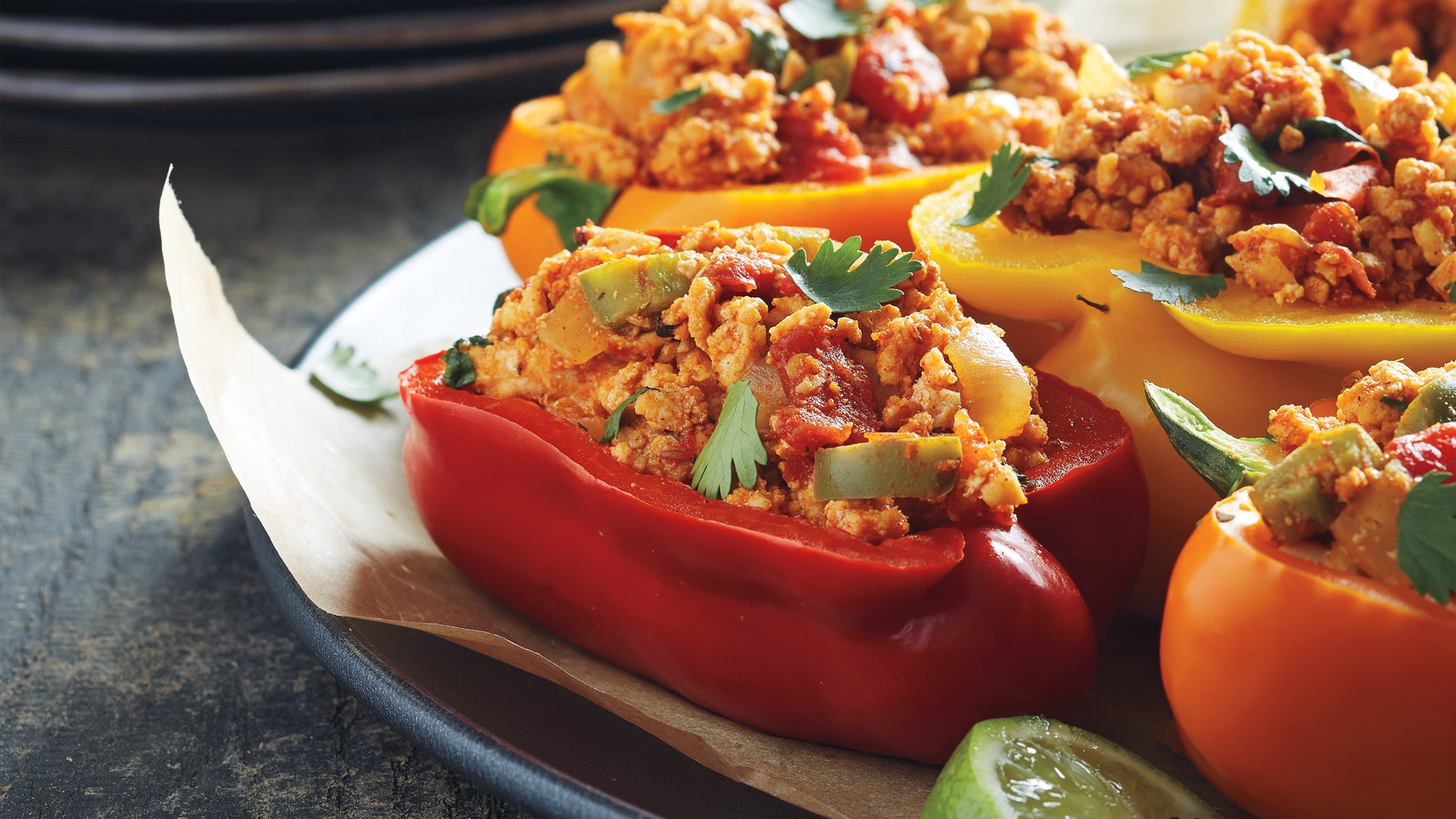 Mexican Chicken Stuffed Peppers Recipe Paleo Diet Recipes