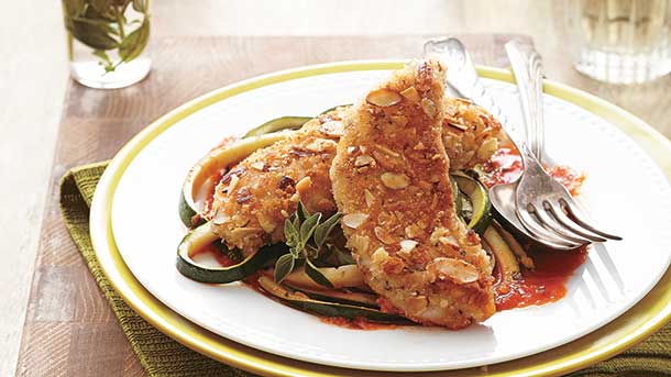 almond chicken slideshow Almond-Crusted Chicken recipe