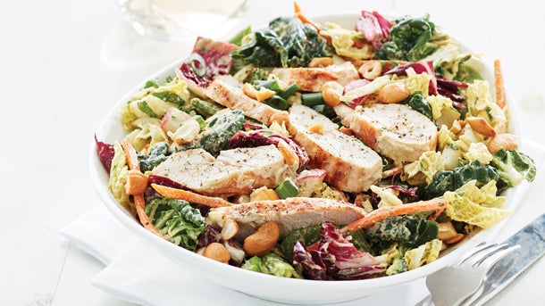 CashewChickenSalad-slideshow Cashew Chicken Salad with Creamy Cashew Dressing recipe