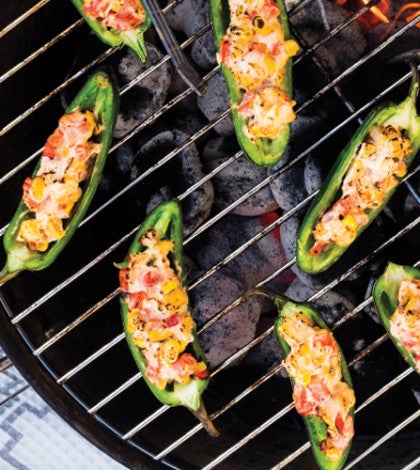 Smoky and Stuffed Jalapeno Peppers image None