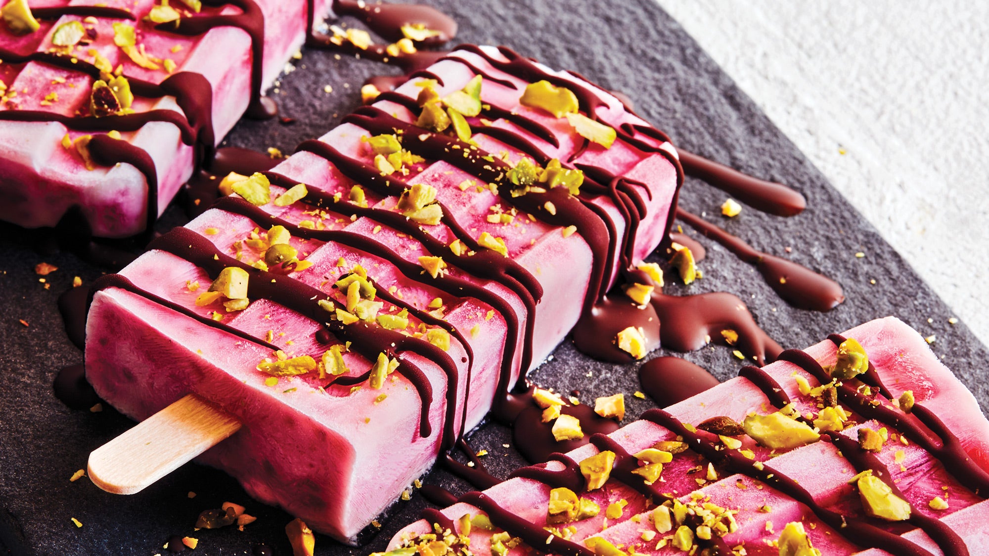 Strawberry-Chia-Pops-with-Chocolate-Drizzle-&-Pistachios_80-web Strawberry Chia Pops with Chocolate Drizzle & Pistachios recipe