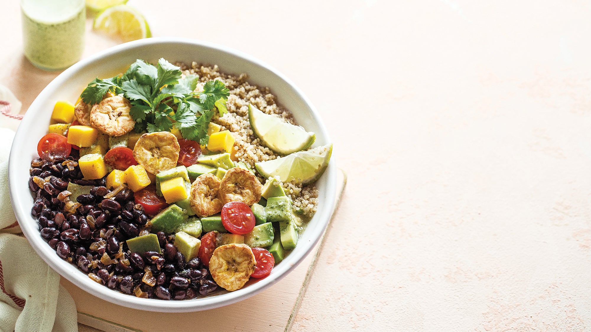 Cuban-Black-Bean-and-Quinoa-Bowls-with-Plantain-Chips-70-web Cuban Black Bean & Quinoa Bowls with Plantain Chips