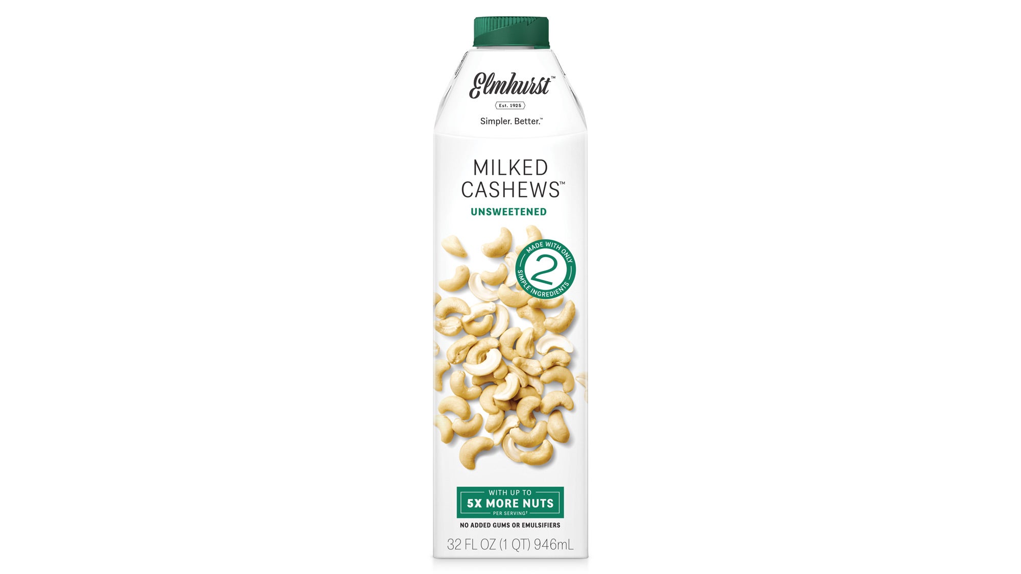 AWARDS_Elmhurst-Unsweetened-Milked-Cashews_85-WEB Elmhurst Unsweetened Milked Cashews