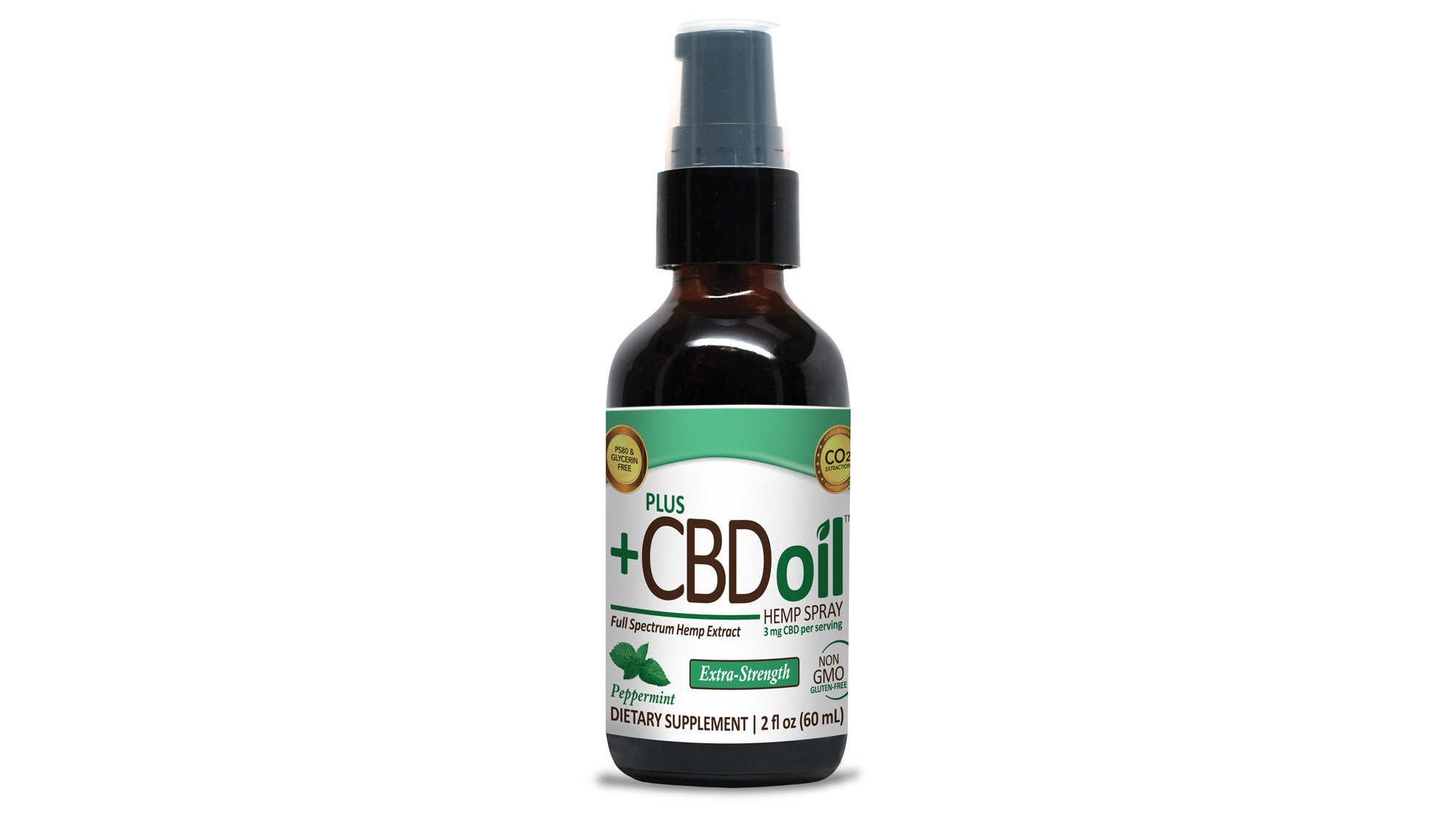 AWARDS_PlusCBD-Oil-Extra-Strength-Peppermint-Hemp-Spray_85-WEB PlusCBD Oil 2oz Extra Strength Peppermint Hemp Spray