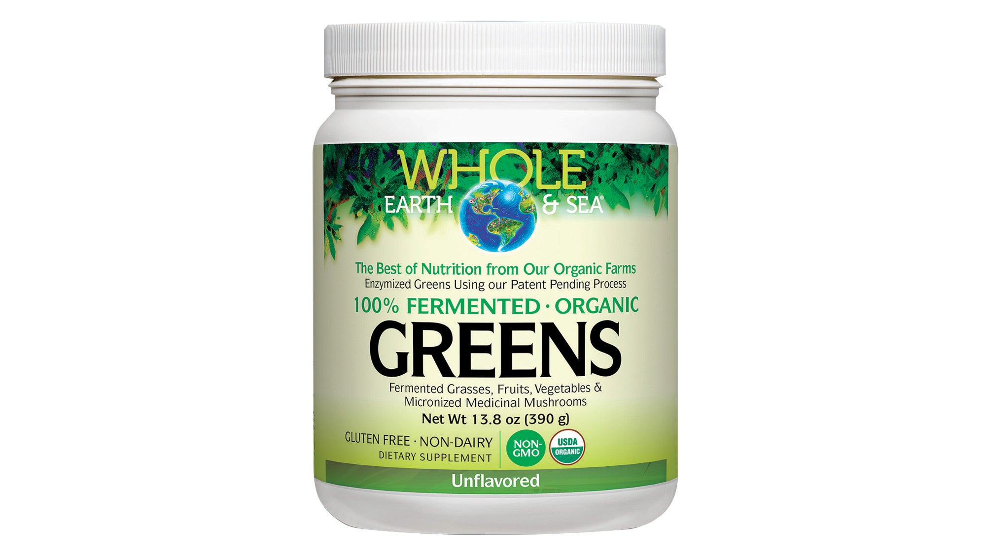 AWARDS_Whole-Earth-&-Sea_85-WEB Whole Earth & Sea 100% Fermented Organic Greens from Natural Factors