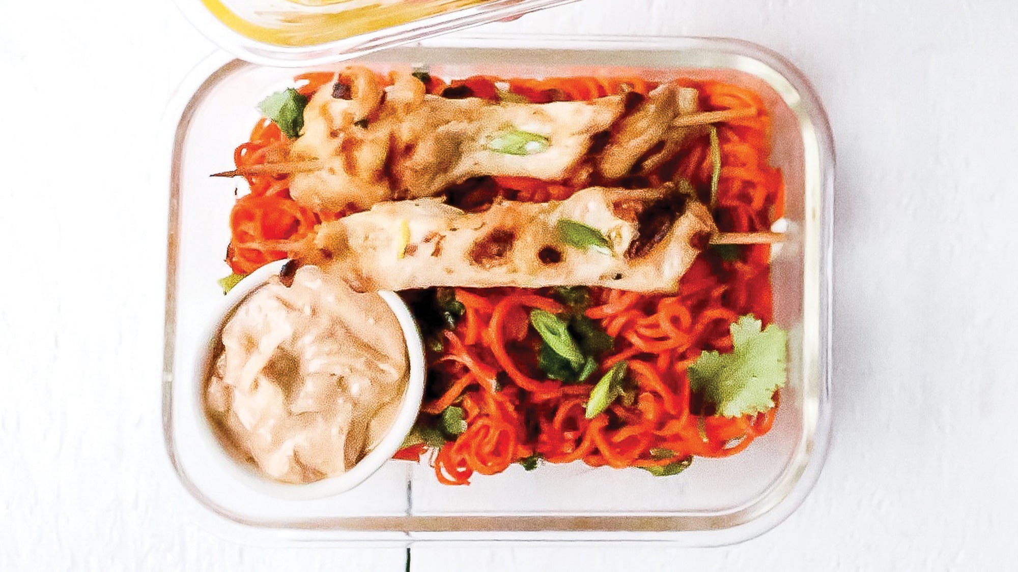 Chicken-Satay-with-Peanut-Sauce_Lead_85-WEB Chicken Satay with Peanut Sauce recipe