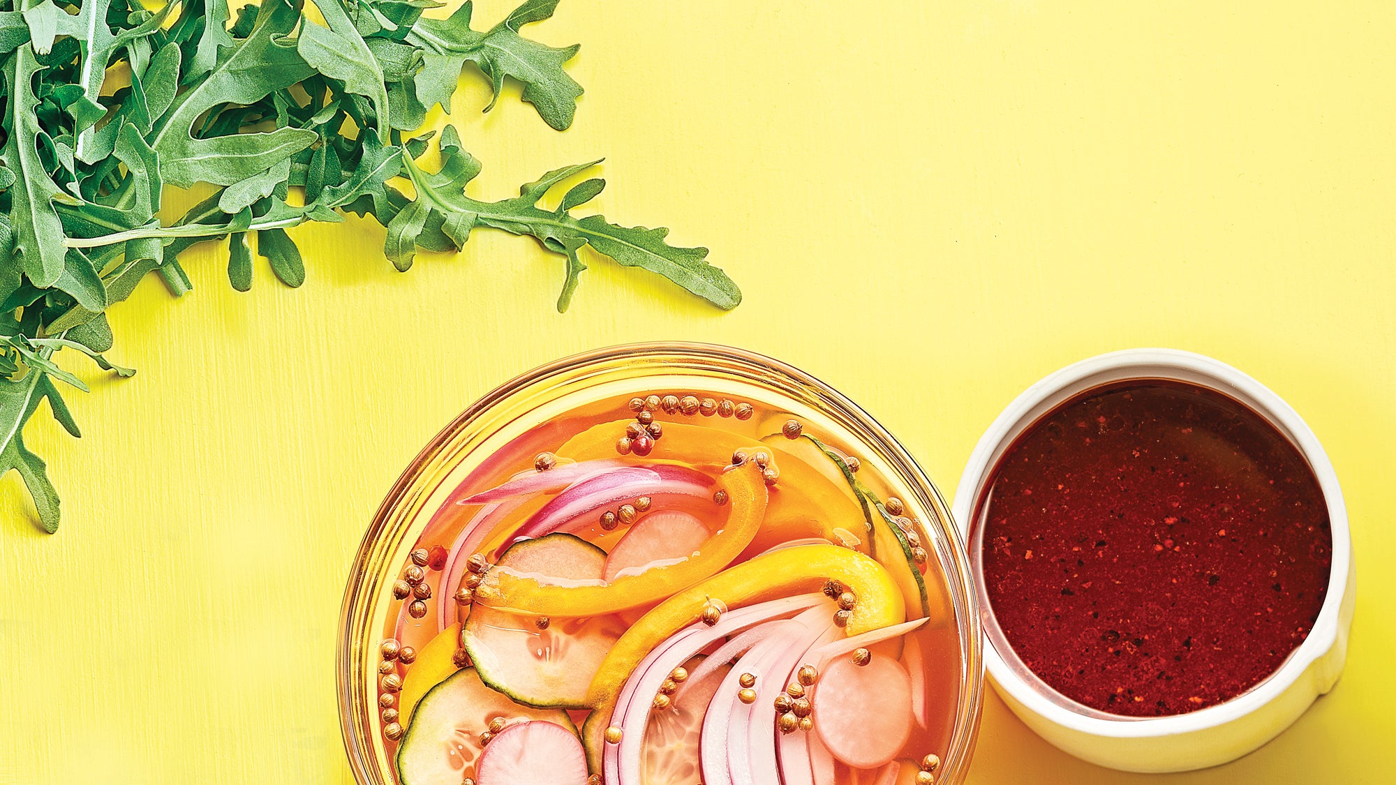 Build-Your-Own-Salad_Inset_87-WEB Quick Pickles (aka Quickles) and Classic Salad Dressing