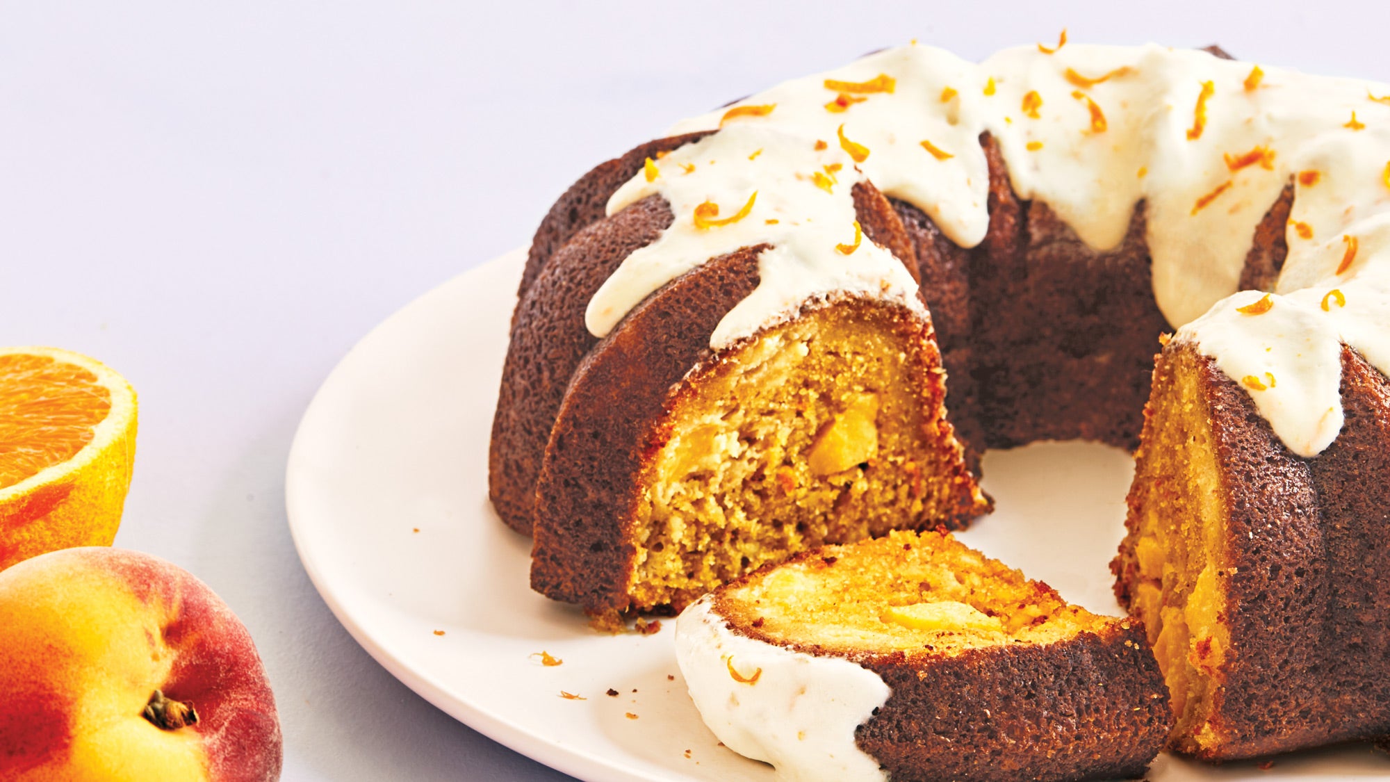 Peach-Ricotta-Bundt-Cake-with-Yogurt-Frosting_80-web Peach Ricotta Bundt Cake with Yogurt Frosting recipe