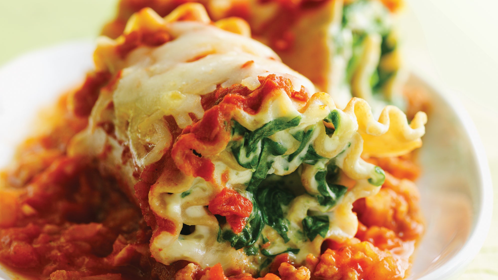 pasta-roll-ups-with-turkey-and-spinach Kid friendly pasta recipe