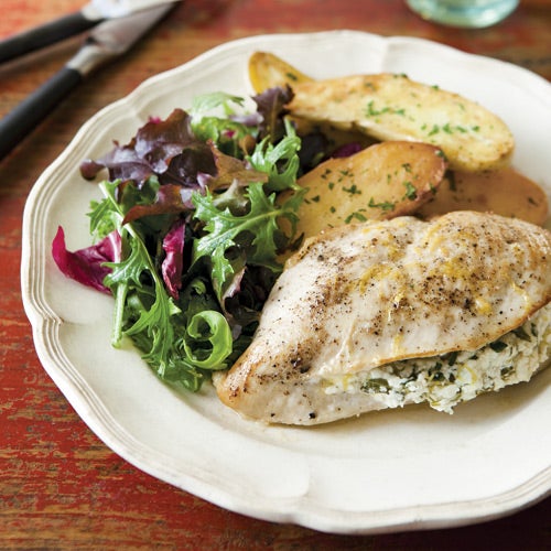 Chicken Breasts Stuffed with Goat Cheese Chicken Breasts Stuffed with Goat Cheese