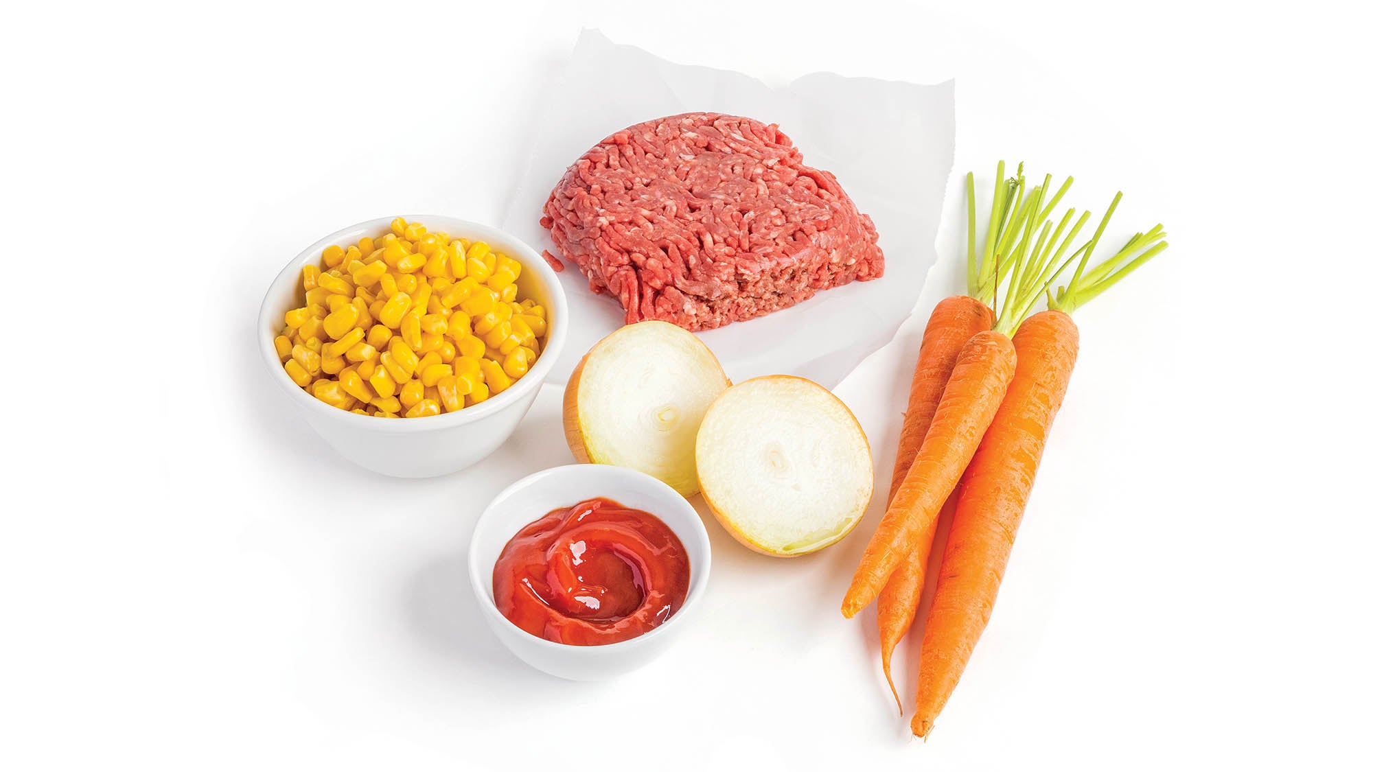 NO-RECIPE-Beef-Onion-Carrots-Corn-Tomato-Paste_91 Beef, onion, carrots, corn, tomato paste