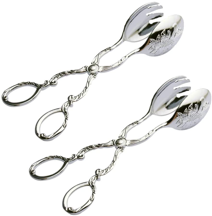 Buffet Serving Tongs, Stainless Steel Chef Food Salad BBQ Serving Utensils Buffet Serving Tongs, Stainless Steel Chef Food Salad BBQ Serving Utensils