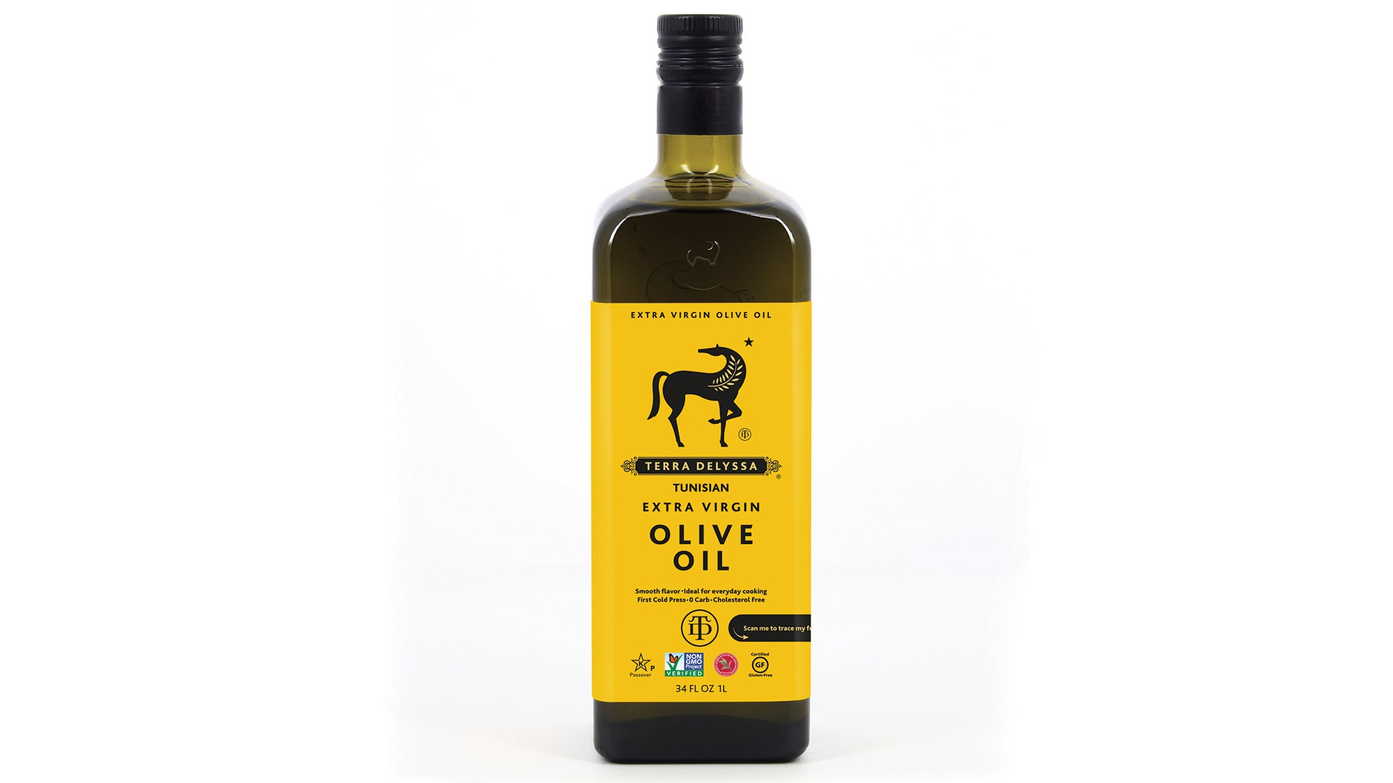 TerraDelyssa-EVOO_1L_Blockchain-USA Terra Delyssa Extra Virgin Tunisian Olive Oil