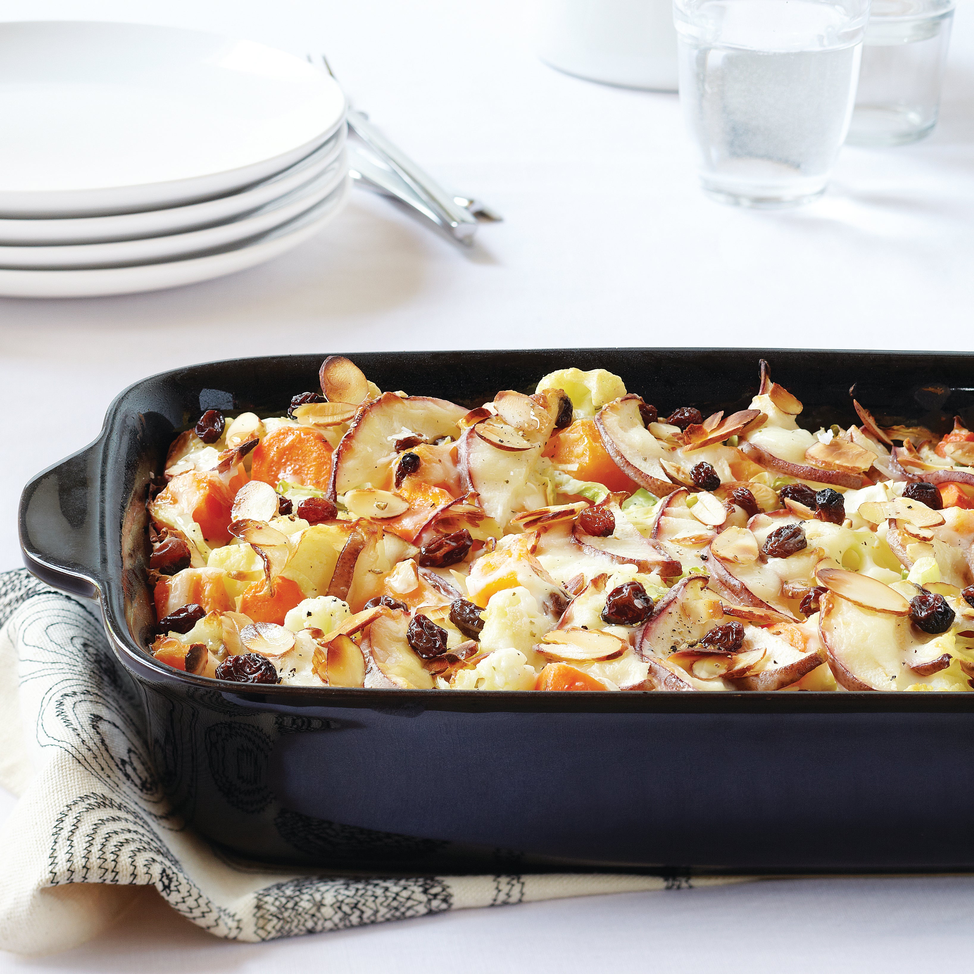 Cheesy Butternut Bake clean eating recipe for cheesy butternut bake