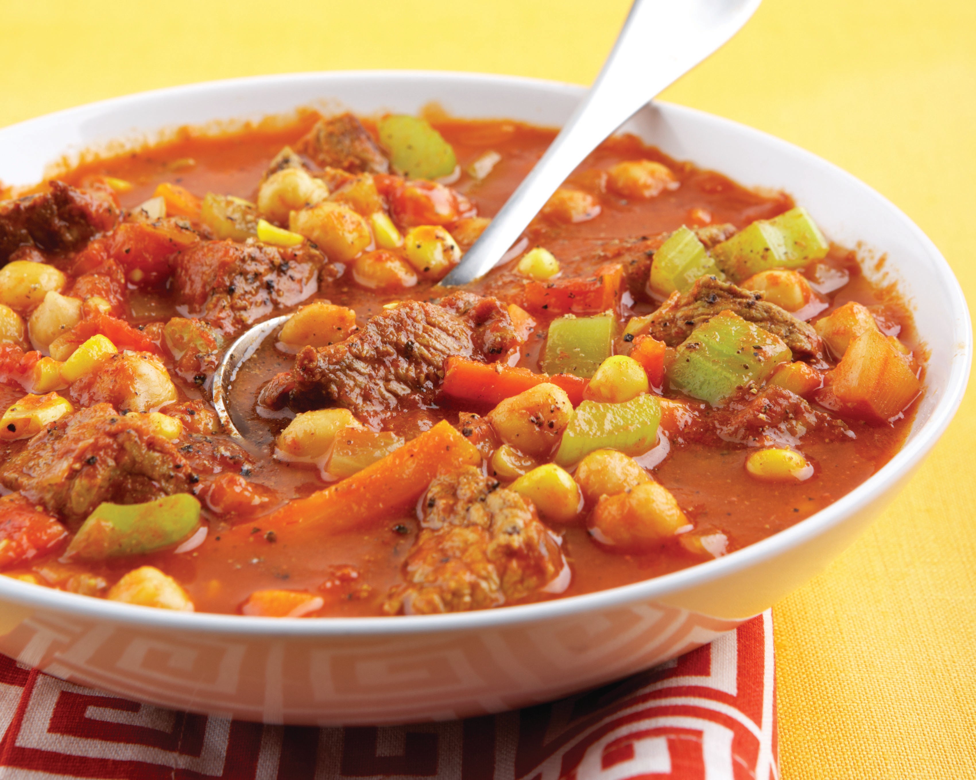 Chili Moroccan Buffalo & Chickpea Chili