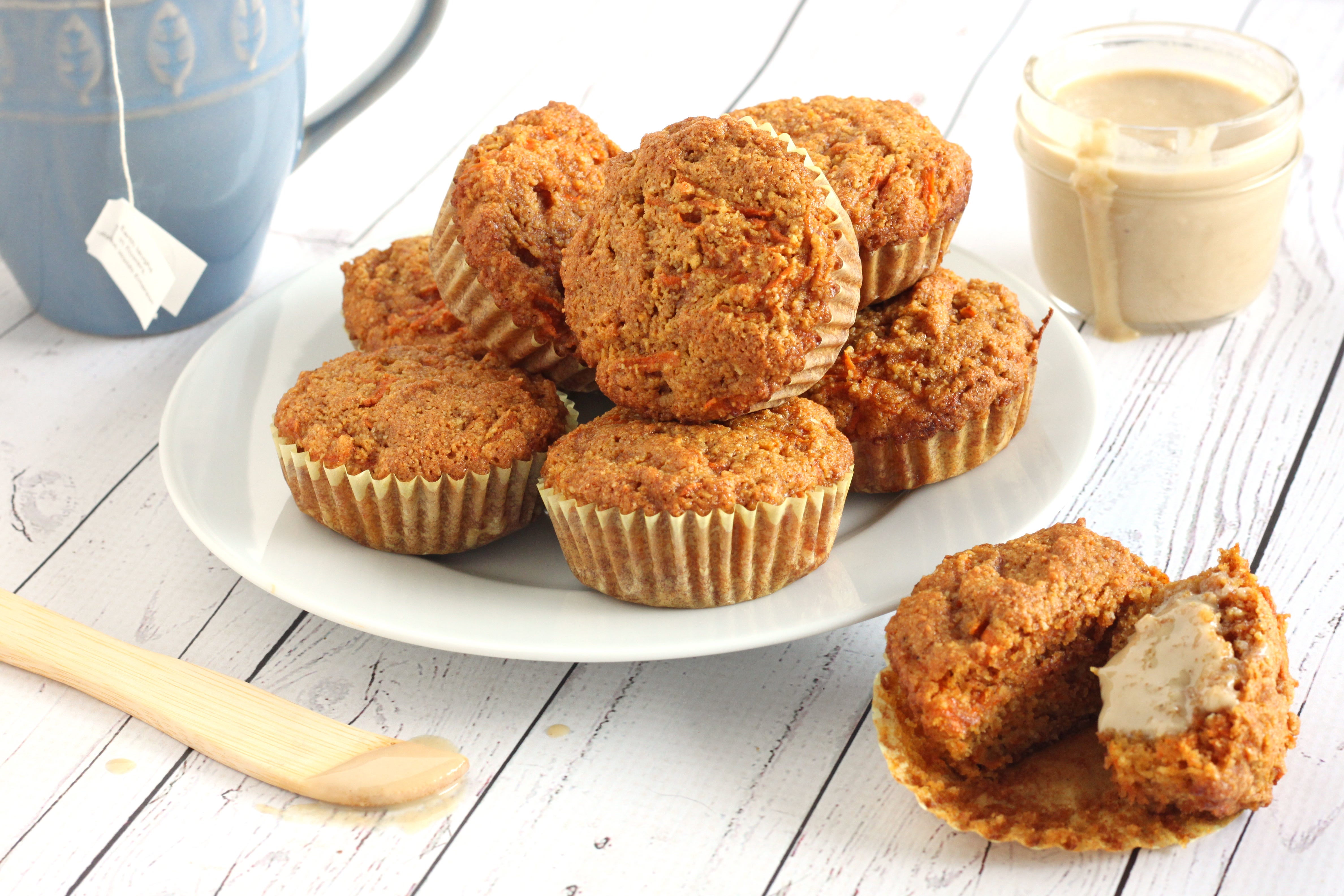 CE MP February - Turmeric Coconut Carrot Muffins 2 Turmeric Carrot Muffins recipe