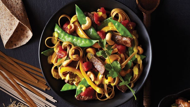 Lemongrass Coconut Beef Stir-Fry
