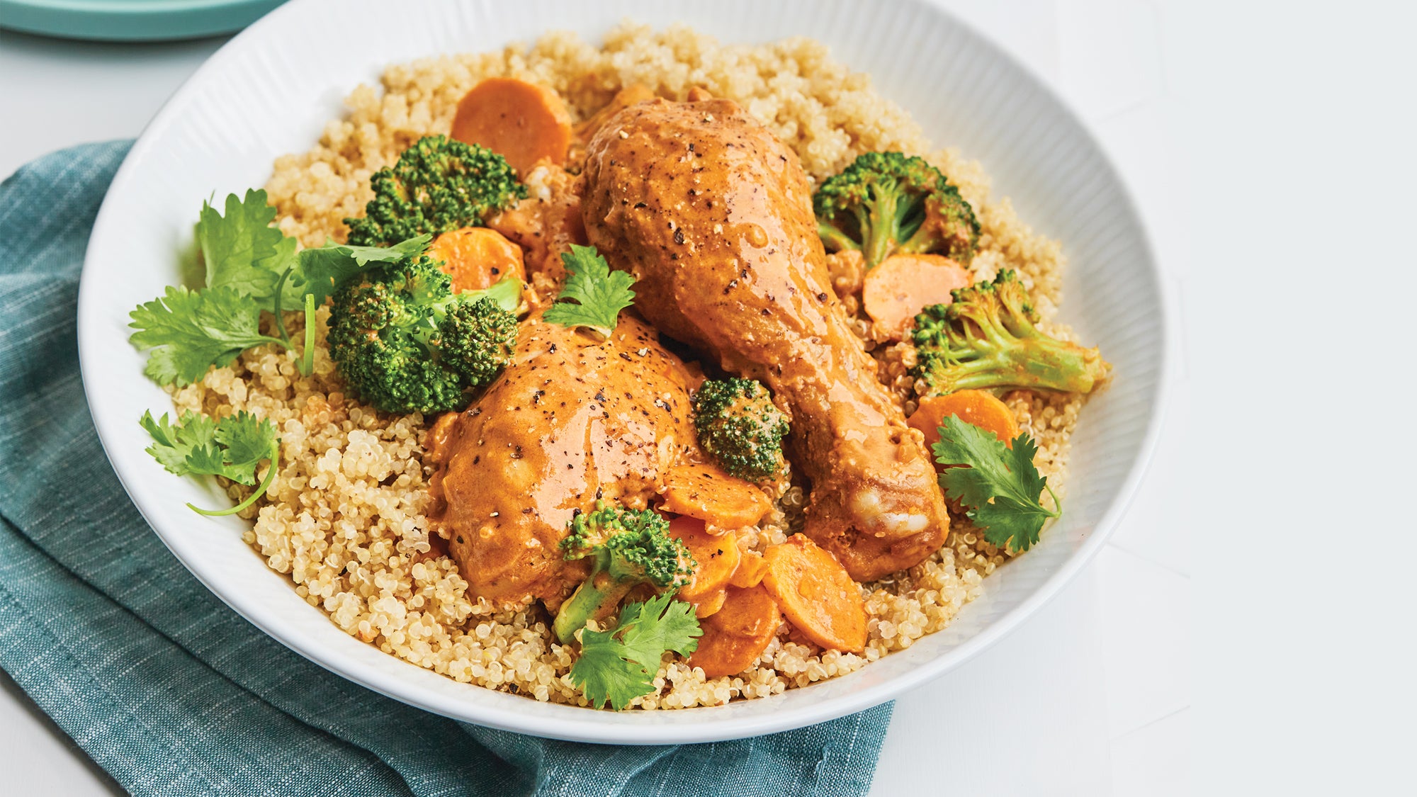 Thai Curry Peanut Chicken Drumsticks recipe