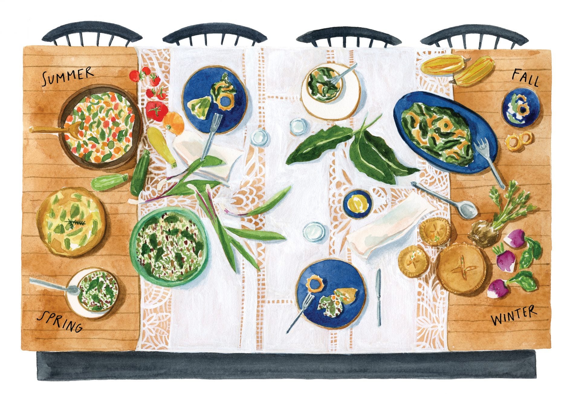 Women in Food: An Artist Tells Their Stories